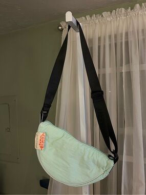 Free People Crossbody Sling Bag in Pistachio